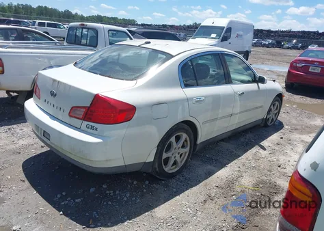 2004 Infiniti G35X из США, поврежденный, VIN JNKCV51F44M717397